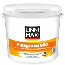 Грунтовка для наружных и внутренних работ LINNIMAX Putzgrund 620 Pro / Путцгрунт 620 Про База 1 25 кг LinniMax