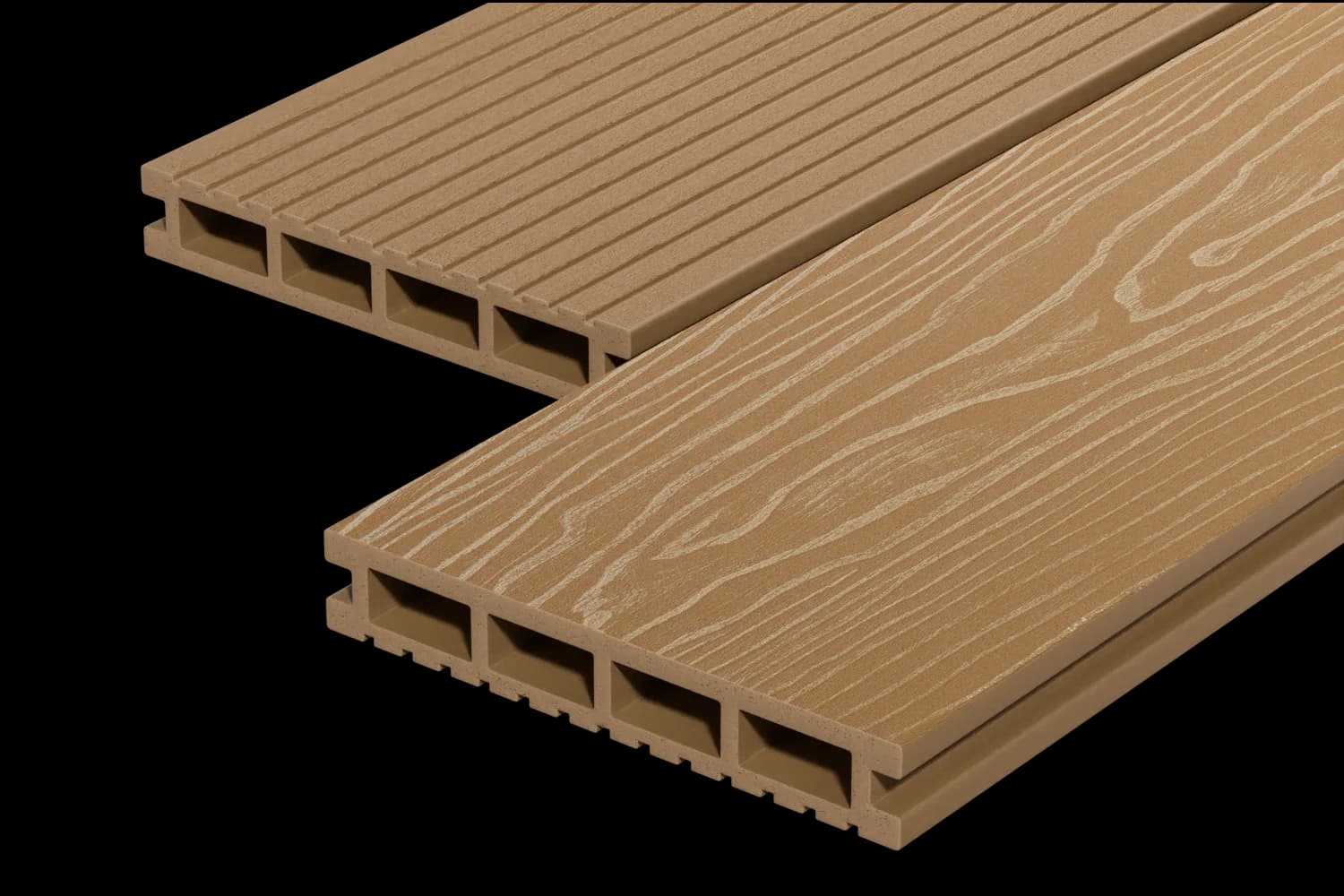 Террасная доска Decking Urban 150х24х3000 0,45м2 орех (Медовый Клен)